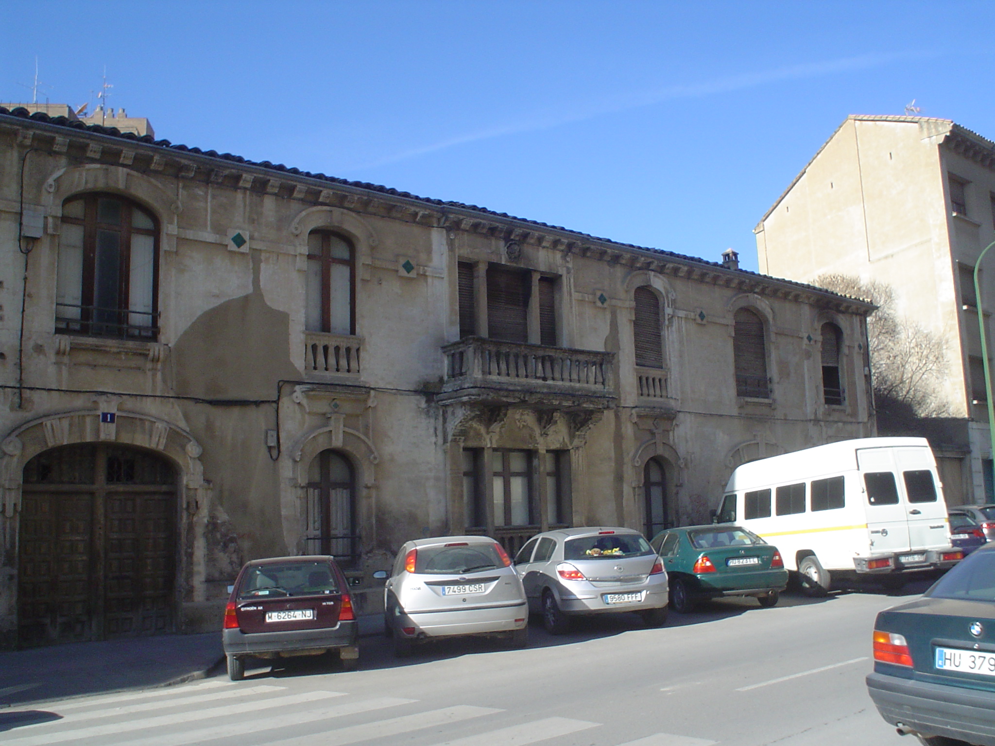 Foto Arqueoplus. Av. Monreal Huesca