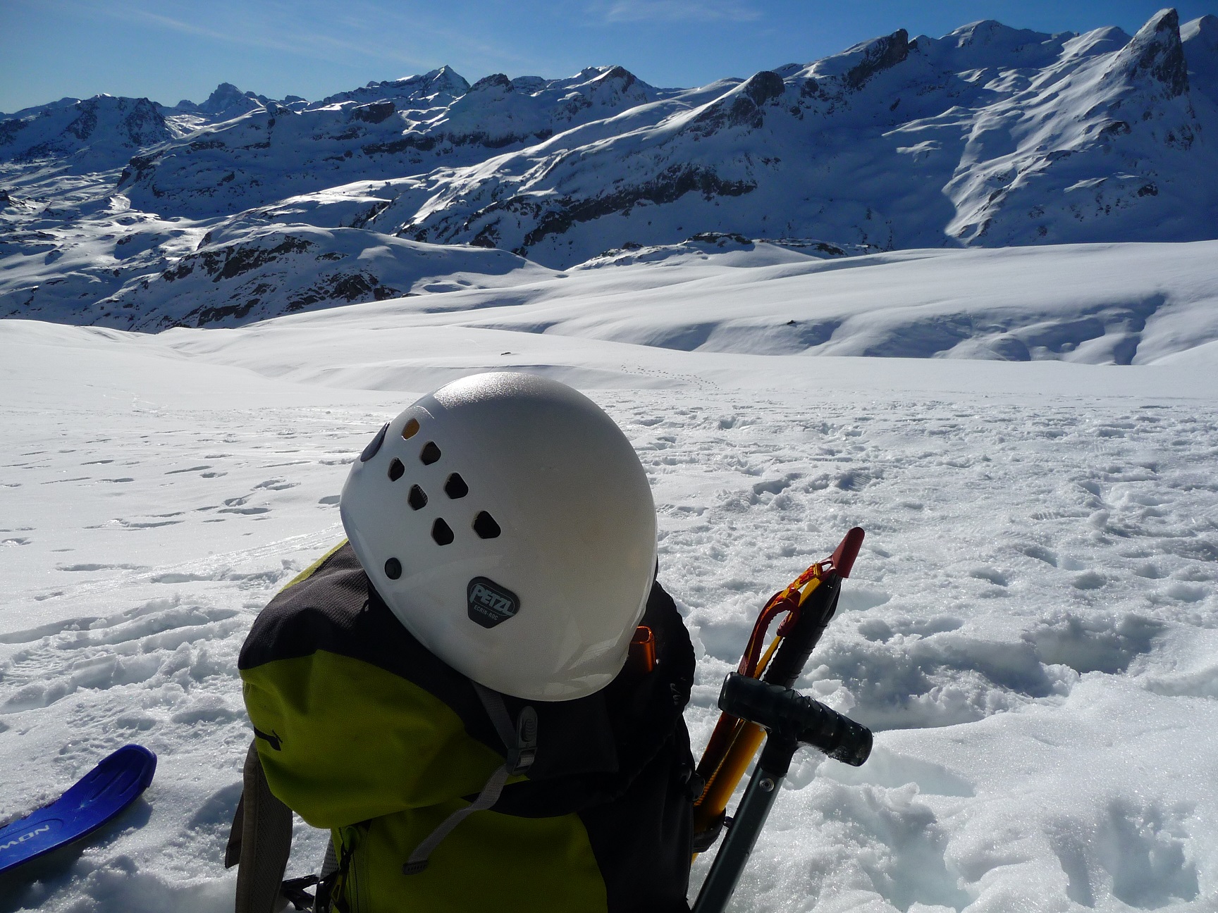 ARQUEOPLUS en alta montaña. Antonio Alagón. ARQUEOPLUS ©